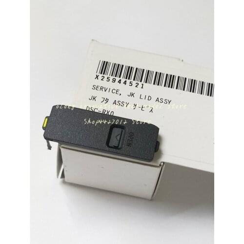 Repair Parts For Sony DSC-RX0 SD Card Slot Cover battery cover USB Interface Lid Unit Service Jk Lid Ass'y X25944521
