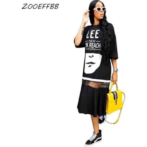 Свободные летние платья ZOOEFFBB China At AliExpress