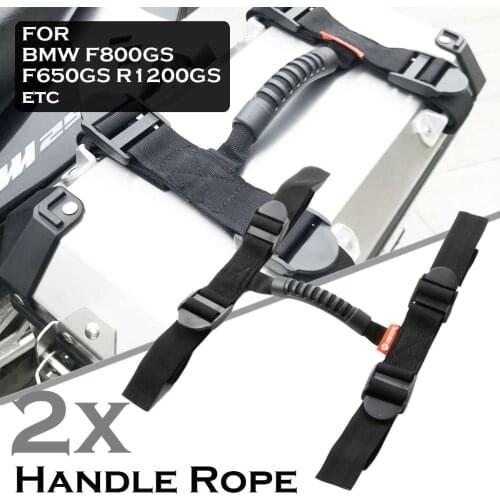 2/1pcs Side Box Handle Universal Side Box Pannier Handle Rope Belt for BMW R1200GS LC ADV ADVENTURE F700GS F800GS For KTM ADV