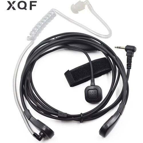 2Pcs Throat Mic Air Tube Earpiece Headset for Motorola Talkabout Radio T5720 TLKR T3 T5 T7 T80 Walkie Talkie Accessories