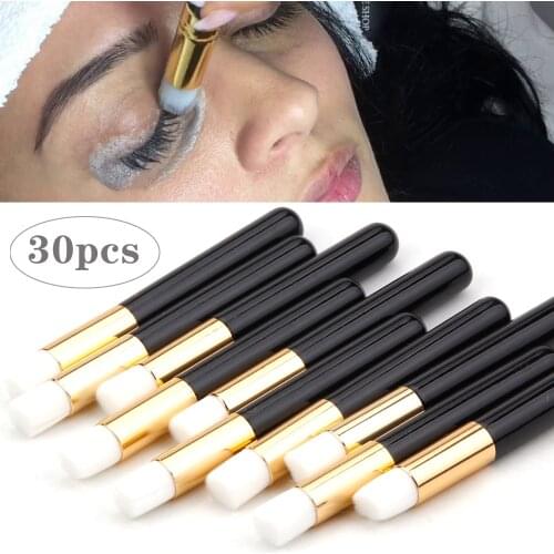 5/10/20/30Pcs Eyelash Brushes Eyebrow Brush Nose Pore Blackhead Deep Cleaning Brush Eyelash Extensions Tools Cosmetic Makeup Bru