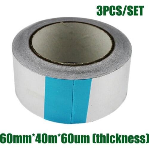 BGA Aluminum adhesive Tape 60mm*40m*0.06mm Reballing self Adhesive Tape For Heat Resistant High Temperature Polyimide tape