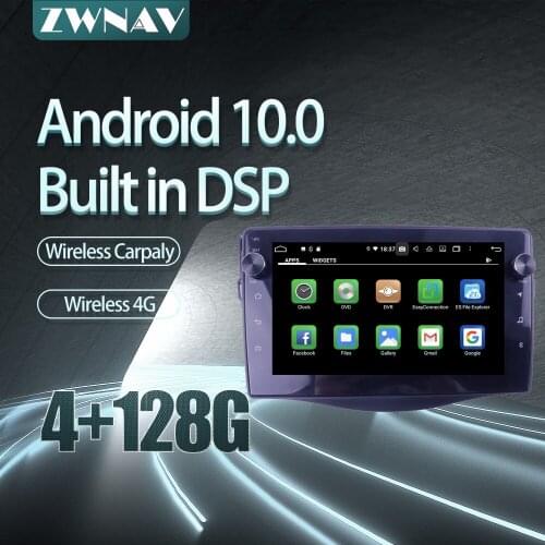 For Toyota RAV4 2006-2012 Car radio player Android 10 PX6 64GB GPS Navigation Multimedia Player Radio