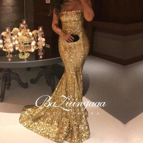 BAZIIINGAAA Luxury Woman Cocktail Dress Beaded Sequins Long Elegant Night Cocktail Party Formal Dresses for Wedding Plus Size
