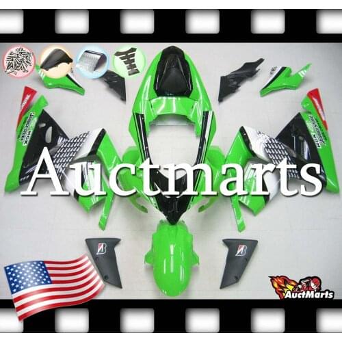 For Kawasaki Ninja ZX10R 2004 2005 04 05 Injection Plastic Fairing Kit (P/N:3d29)