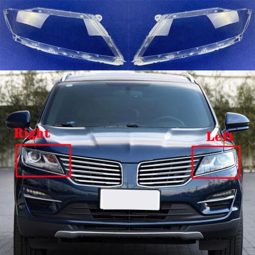 For Lincoln MKC 2013-2018 Car Front Headlight Cover Auto Headlamp Transparent Lampshade light glass Lens Shell