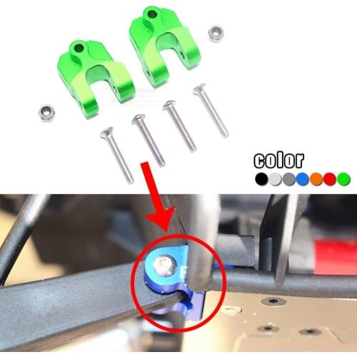 GPM Metal alloy Rear Lower keel fixed Base Seat Mount for LOSI 1:10 1/10 BAJA REY LOS03008 ROCK REY desert Truck