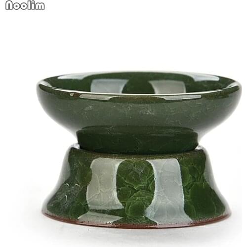NOOLIM Jingdezhen Ice Cracked Glaze Ceramic Tea Leak Creative Kiln Change Porcelain Filter Strainers Teahouse Tools