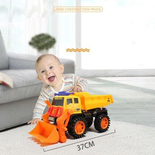 Baby Classic Simulation Engineering Car Toy Excavator Model Tractor Toy Dump Truck Model Car Toy Mini Gift for Boy
