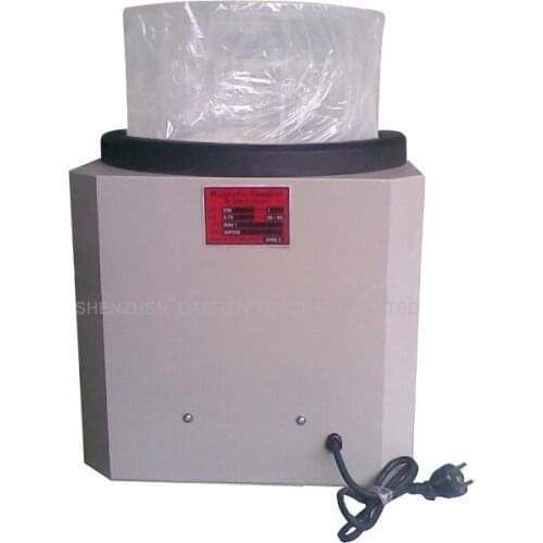 Reversing Magnetic Tumbler 110V/220V Jewelry Polishing Machine Goldsmith Tools 1300g Capacity KT-360A