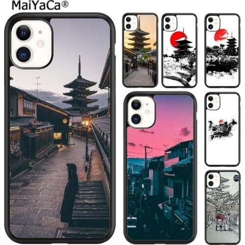 MaiYaCa Kyoto Japan Old Capital Phone Case Cover For iPhone 5 SE 6 6s 7 8 plus X XR XS 11 12 pro max Samsung Galaxy S8 S9 S10