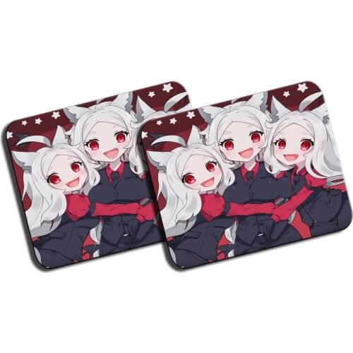 MERCHANDMANIA PACK 2 medium girls DEMONIACAS KEMONOMIMI mousepad raton mats offer