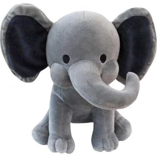 Cute Cartoon Elephant with Long Nose Plush Doll Baby Sleep Toy Children Gift