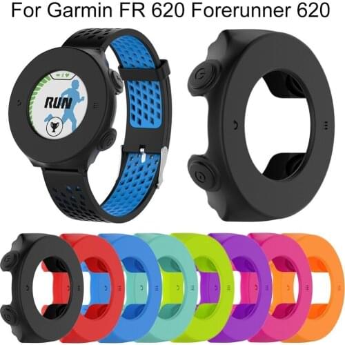 2019 NEW Soft Silicone Protector Case for Garmin FR 620 GPS Anti Scratch Cover Shell for Garmin Forerunner 620 GPS Fitness Watch