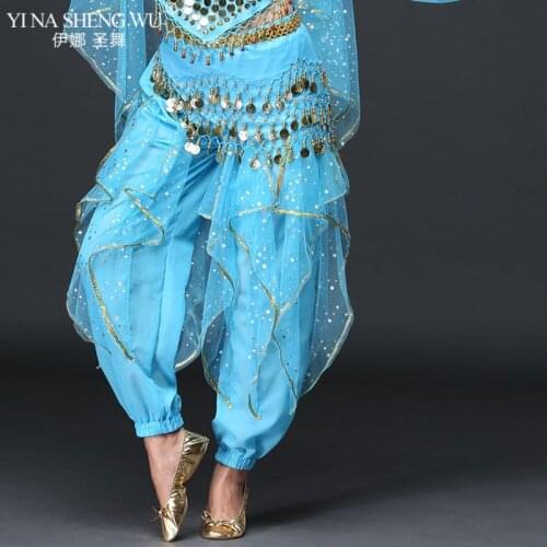 New Bellydance Costume Pants Women Belly Dance Trousers Sexy Woman Belly Dancing Pants Belly Dance India Pants 5 Colors Women