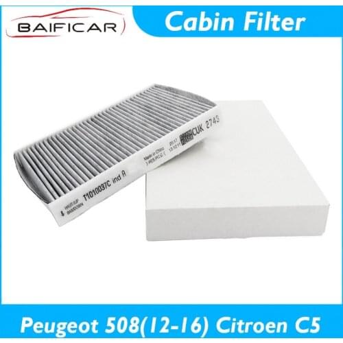 Baificar Brand New Quality Cabin Filter Carbon Air Conditioner 6479K9 CUK2743 For Peugeot 508 2012-2016 Citroen C5