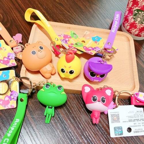 New Cute Doll Key Chain Pendant Personality Creative Cute Men And Women Car Bag Keychain Birthday Gift