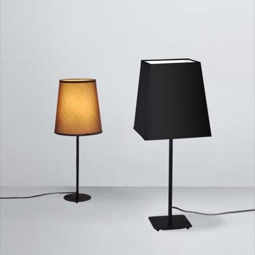 Study warm cloth lamp Table Lamps Simple bedroom decoration lamp bedside lamp art creative learning ZCL