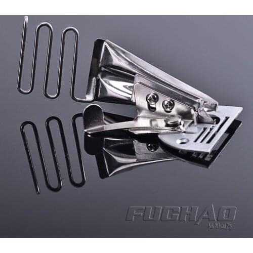 Overlock Folder TAPE SIZE 45mm A10 Hemmer Right Angle Bias Binder For Lockstitch Machine Binding Of Curve Edge