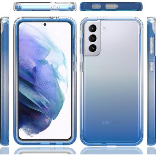 Shockproof Case For Samsung Galaxy S21 Ultra A12 A52 5G Crystal Back Panel Cover for Galaxy A42 A72 A02S Case S21 Plus + Fundas