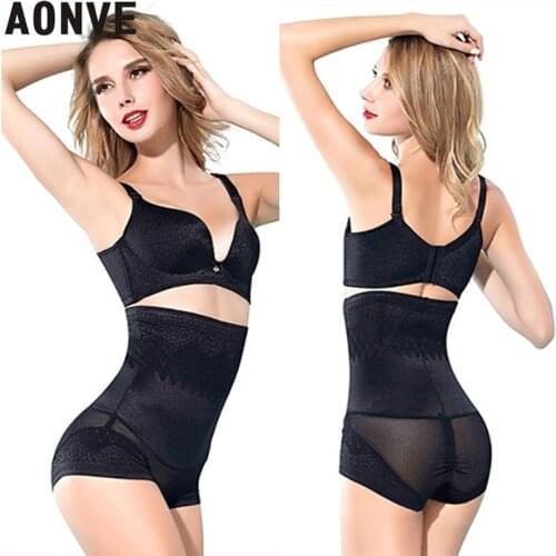 High Waist Womens panties Summer Shapewear Plus size Slimming Belly Lingerie Butt Lifter Body Shaper Sexy Lace Underwear Girls