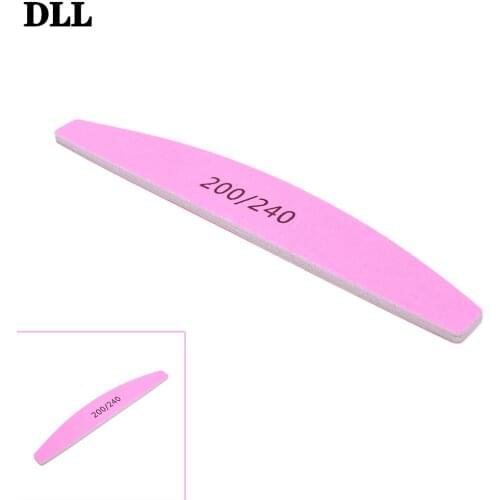 Sanding File Nail Art File Buffer Smooth Buff Shiner Sanding File Block Sponge Grit 200/240 Manicure Shape Shining Buffing Tool
