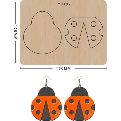 Earring Cutting Dies Diy Craft Leather Mold Scrapbooking Suitable For Common Big Shot And Sizzix Machines