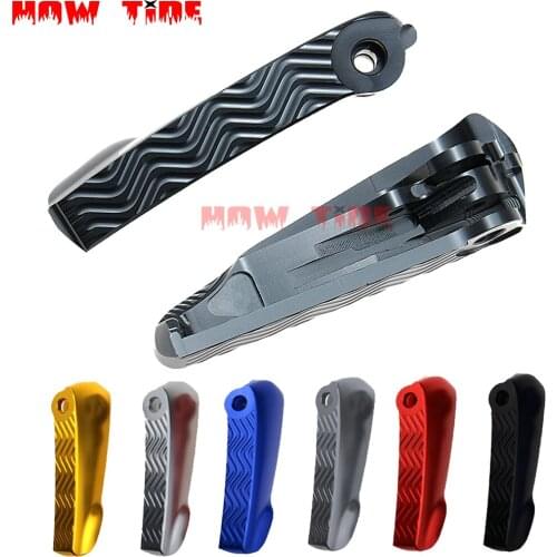 Motorcycle Motor Bike Folding Footrests Foot Rests Pegs Rear Pedals Set Parts for VESPA GTS300 GTS250 GTV