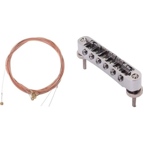 Guitar String Guitar Strings Acoustic Steel Alice A206-1 with LP Bridge Tune O Matic Bridge Plated Guitar Bridge