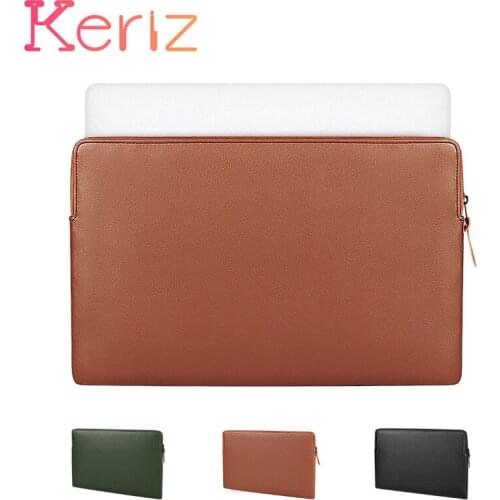 Suitable for Macbook Air Pro 13 15 15.6 Inch IPAD Xiaomi Huawei Pro high-grade waterproof PU leather laptop bag file bag