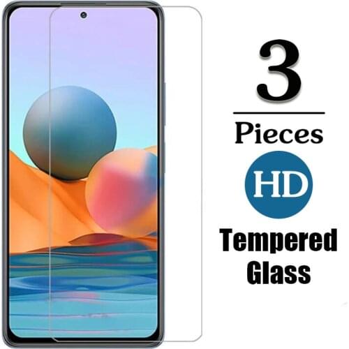 3PCS 9D Tempered Protective Glass on For Redmi NOTE 10 9 8 7 Pro 6A Tempered Glass For Redmi 10 9 8 Pro Tempered Glass Film