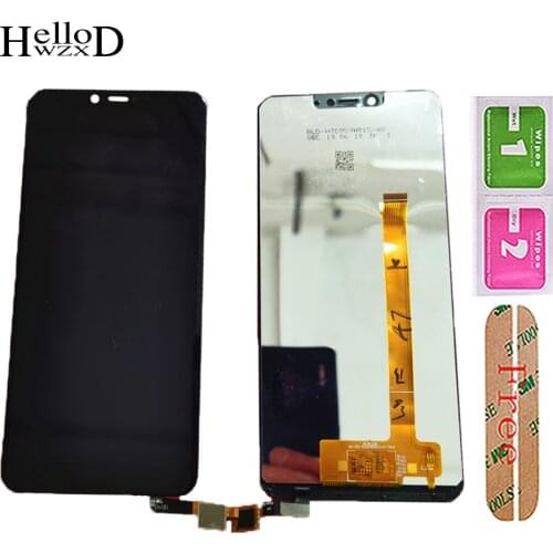 For Wiko View2 Go LCD Display Touch Screen For Wiko View 2 Plus LCD Display Digitizer Assembly Replacement With Tools+3M Sticker