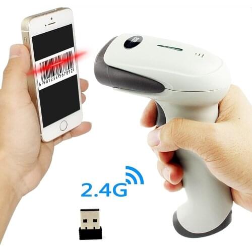 ZYXRZYL RZ2802C 1D Barcode Scanner Wireless CD Reader arcode Reader for Mobile Screen Payment