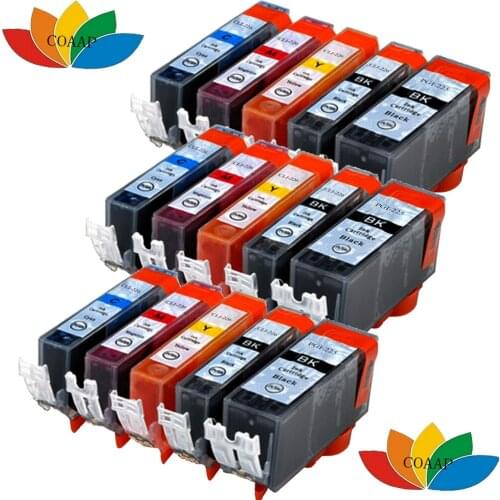 15x Compatible pgi225 cli226 ink cartridge for canon PIXMA IX6520 MX882 MX892 MG8220 MG5120 MG5220 MG5320 MG6110 MG6120 Printer