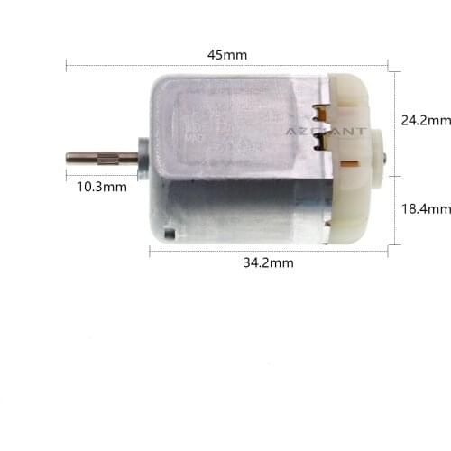 2PCS Car Central Locking FC-280SC DC Motor Electric Folding Rearview Mirror Door Lock Block Steering Angle Limiter