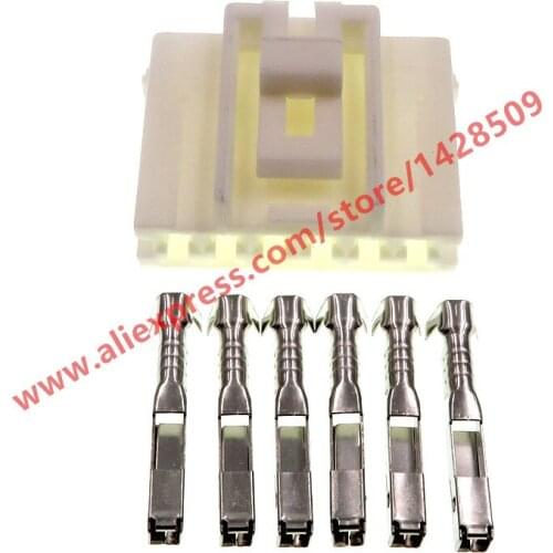 5 Sets 6 Pin Electrical Auto Connector With Terminals For Car Auto 7283-1061