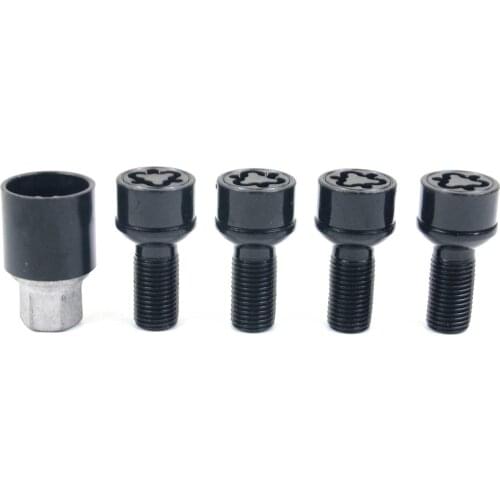 AP02 Locking Wheel Nut Set 001 990 16 07 for Mercedes-Benz W176 W245 W204 C216 W212 X164 W163 W164 W221 W251 R172
