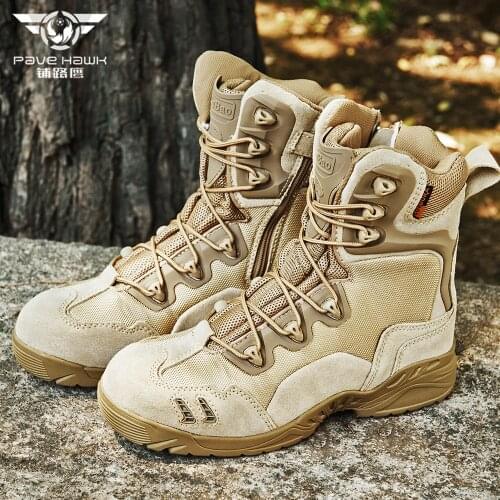MGN Brand Air Mesh Breathable Men Desert Military Tactical Boots Male Shoes Sneakers For Women Non-slip Work Wear Climbing Shoes