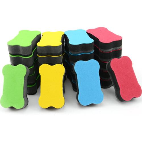 4PCS/LOT Magnetic White Board Eraser School Office Whiteboard Eraser Accessories School Supplies Random Color Diary Stationery