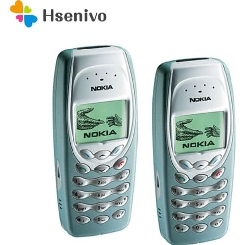 Nokia 3410 Mobile Cell Phone Original Unlocked Refurbished Cheap Phone Free shipping