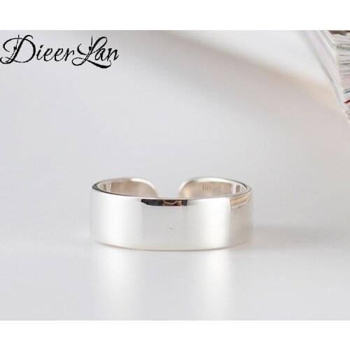 Korean New Smooth Rings for Women Lady Punk Vintage Open Antique Rings Statement Jewelry Anillos