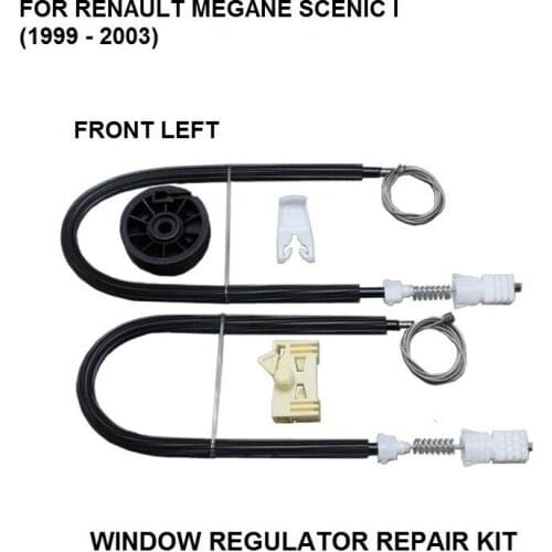 WINDOW REGULATOR COMPLETE CLIP SET RENAULT MEGANE SCENIC I WINDOW REGULATOR REPAIR KIT FRONT-LEFT