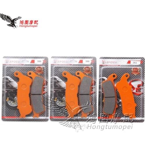 Motorcycle Front and Rear Brake Pads For Honda VFR800 Interceptor 800 06-13 NT700 Deauville 06-13 XL1000 Varadero 04-11