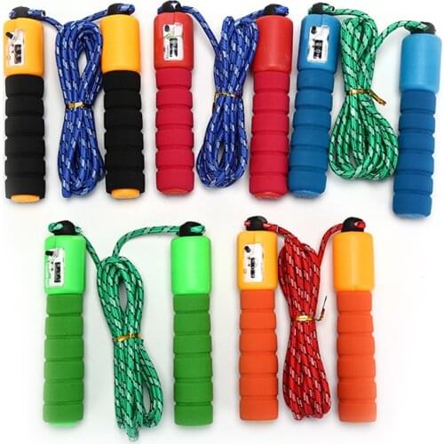 Jump Ropes With Counter Sports Fitness Adjustable Fast Speed Counting Crossfit Jump Skip Rope Procircle Professional Skipping