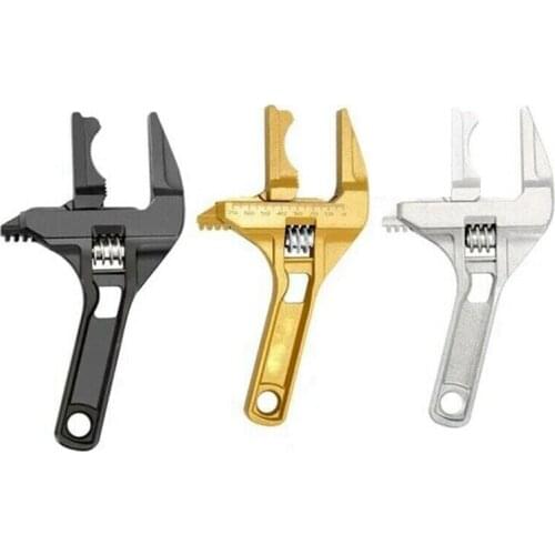 Adjustable Wrench Bathroom Spanner Wide 6-68mm Aluminum Alloy Hand