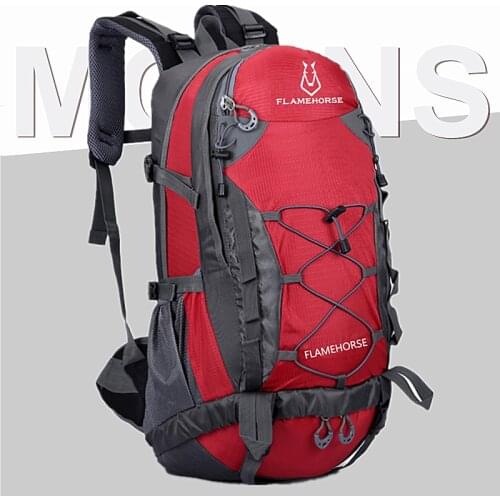 50L Men Backpack Camping Hiking Trekking Sport Rucksack Travel Pack Waterproof Tactical Knapsack Outdoor Climbing Bag