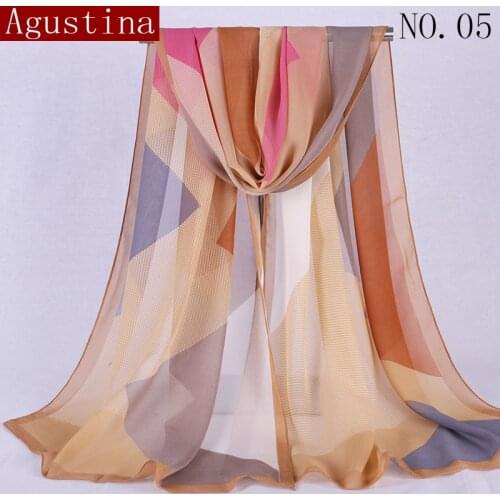 Scarf chiffon plaid winter printing women designer brand luxury shawl head scarfs scarves stoles shawls Lattice pink bandanas si