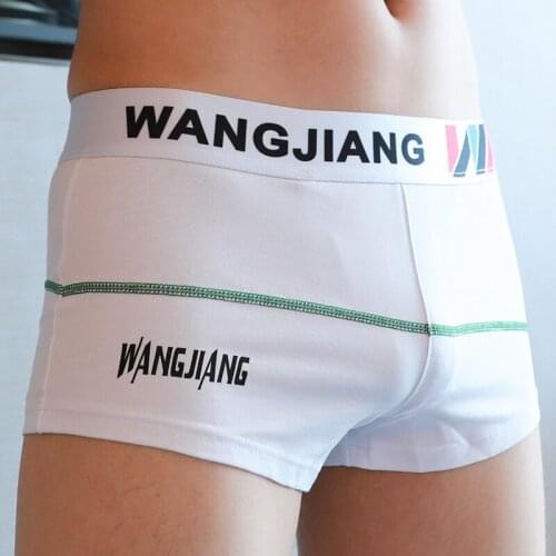 Men Underwear Boxer Cotton Cuecas Boxers Mens Boxer Shorts Underwear Low Waist U Convex Pouch Man and Breathable Underpant