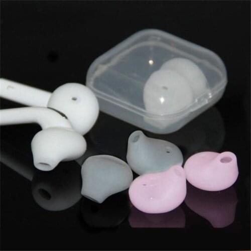 10pcs/lot Soft Silicone Ear Pads Eartips For S-ony WI-SP500 For S amsung S7 S6 Edge 9200 level u In-ear Headphones Earphone