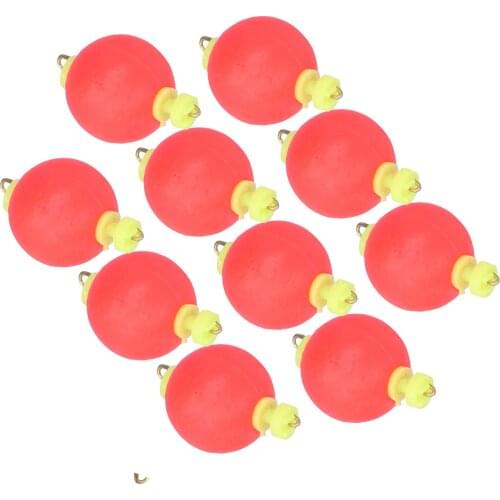 10pcs EVA Fishing Foam Spring Bobber Fishing Foam Float Kit Fishing Spring Float Multi‑Purpose Fish Feed Baits Accessories